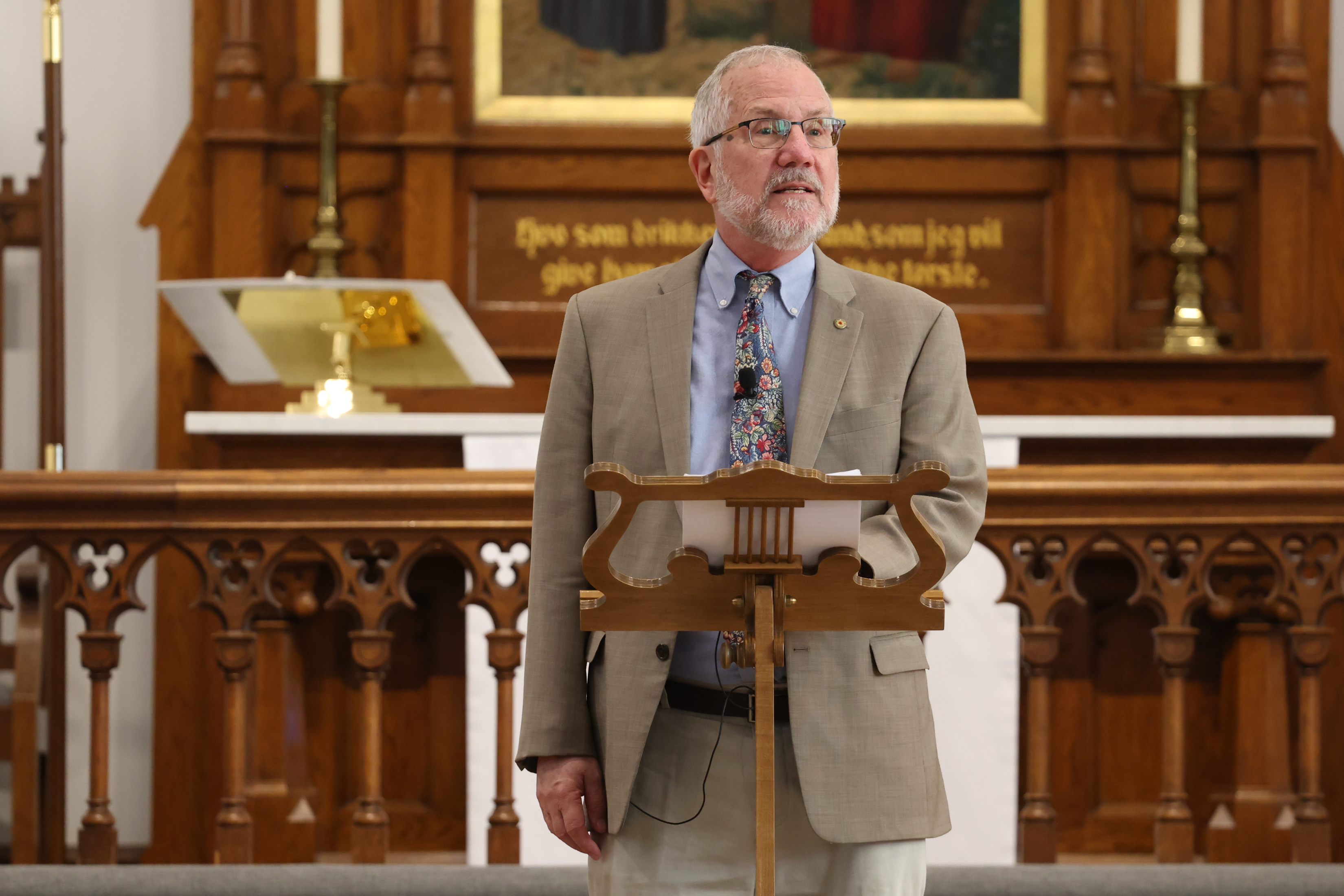 Timothy J. Wengert, Gerhard O. Forde Lecturer at Luther Memorial Church Timothy J. Wengert, Gerhard O. Forde Lecturer at Luther Memorial Church